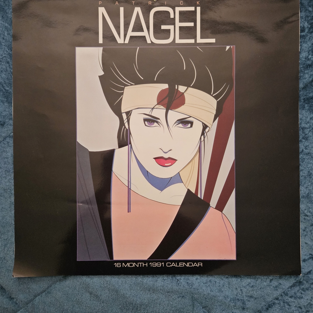 Patrick Nagel 1991 Calendar